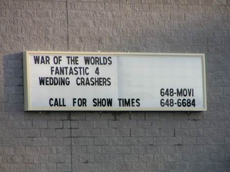 Firebird Theatre - Marquee From Scott Biggs